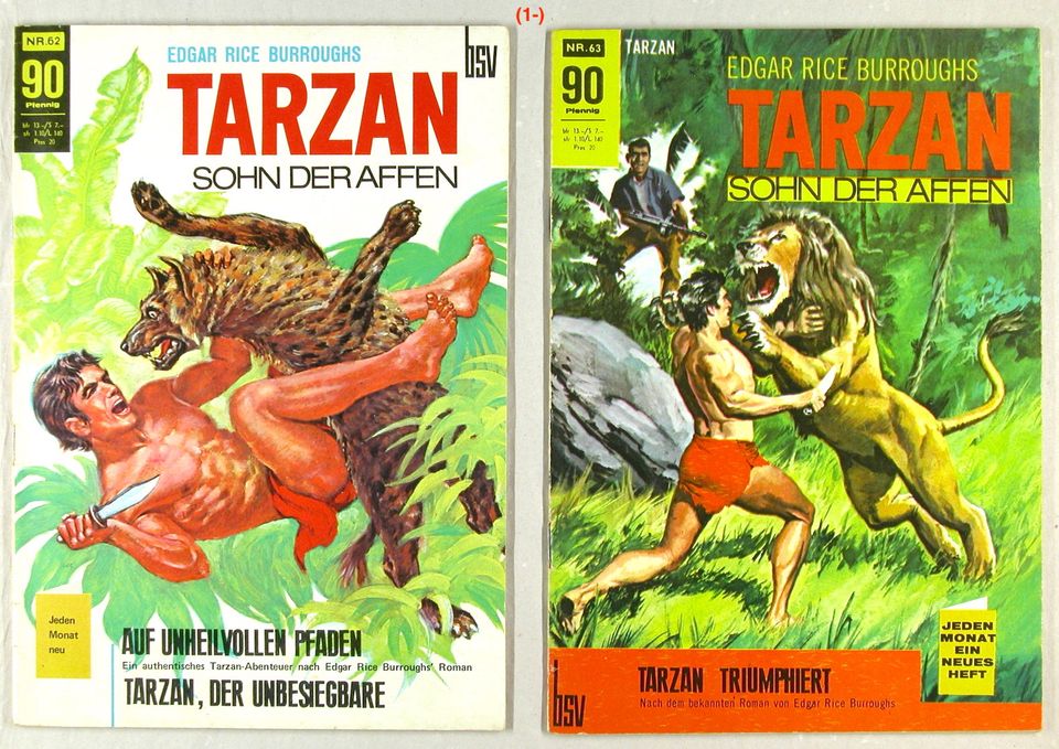 Tarzan 1-209 (bsv / Williams / Recht Verlag 1965-76) in Stuttgart