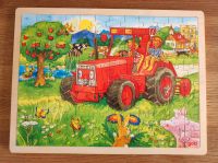 Goki Puzzle Holz Traktor 96 Teile Nordrhein-Westfalen - Eslohe Vorschau