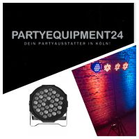 ⚡ Lichtanlage mit 4 LED Par Lights mieten in Köln ⚡ Partylicht Discolicht Lichttechnik Veranstaltungstechnik Lichtset Partybeleuchtung Eventbeleuchtung Hochzeitsdeko Hochzeit Verleih Nebelmaschine Köln - Lindenthal Vorschau