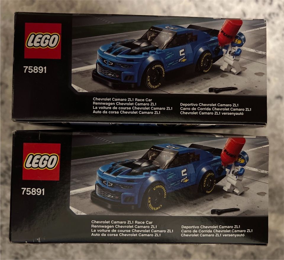 LEGO Chevrolet Camaro ZL1 Race Car Speed Champions 75891 in Bayreuth