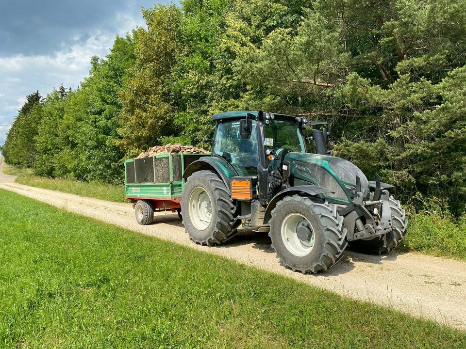 Lohnsägen, Brennholz Sägen, Posch Cutmaster 700 in Hettingen