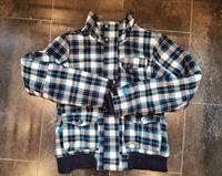 Protest Snowboard Jacke Gr. L blau weiß Bayern - Ingolstadt Vorschau