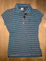 Hilfiger Polo Shirt gestreift Gr. Small Vintage blau/rosa/glitzer Bayern - Stadtbergen Vorschau