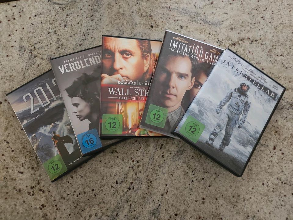 DVD-Sammlung "Action/Thriller" u.a. "Interstellar" in Falkensee