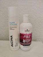Alcina sauer Spülung Schwarzkopf Pink wash Shampoo 3/4 voll Hessen - Schlangenbad Vorschau