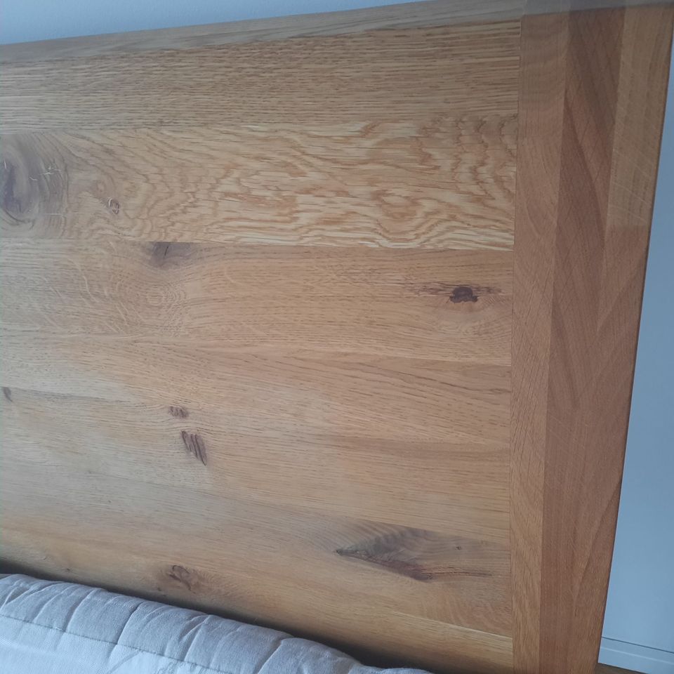 Doppelbett Massivholz (210x160 cm) Wildkirsche  HANNI in Erfurt