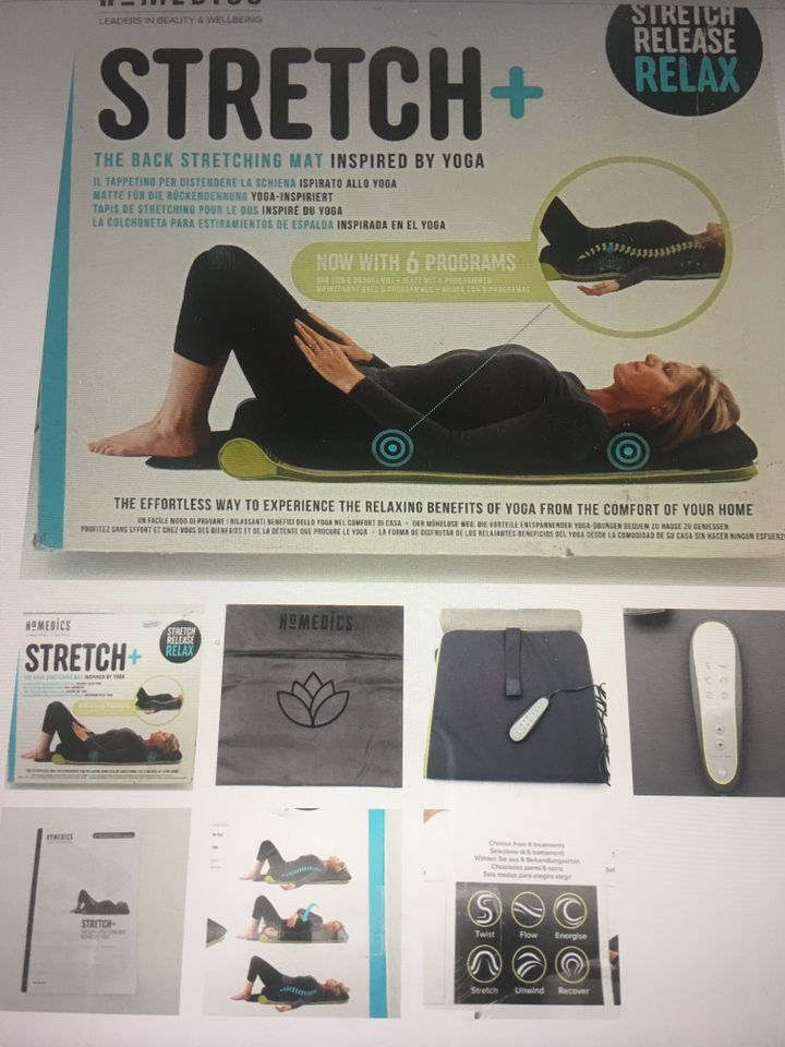 Stretch + The Back Stretching Mat HoMedics in Speyer