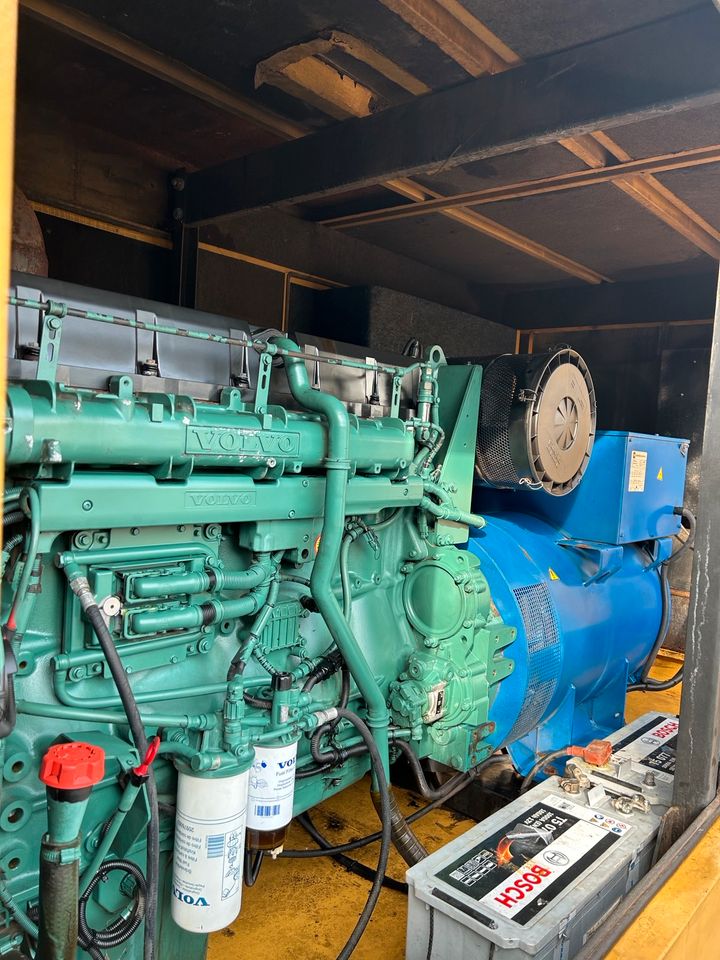 Volvo 570 KVA Stromaggregat BHKW Notstromaggregat in Gundelsheim