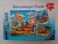 Puzzle Baustelle Bagger Radlader Betonmischer Ravensburger Baden-Württemberg - Weinsberg Vorschau