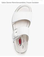 NEU Gabor Rollingsofr Damensandalen weiß Hessen - Mühltal  Vorschau