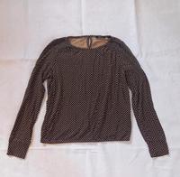 Bluse von Opus, Größe 36, Beige/Schwarz Nordrhein-Westfalen - Eschweiler Vorschau