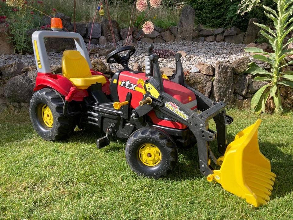 Rolly Toys Traktor rtx inkl. rollyTrac Lader in Grünberg