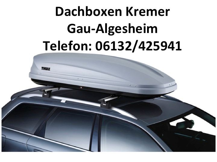 MOTION XT L 75kg 450LITER THULE DACHBOX DACHKOFFER JETBAG800 in Gau-Algesheim