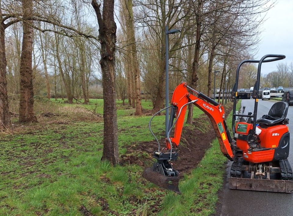 Kompost sieben Betonmischer Mörtelmischer Trommelsieb Siebanlage in Hamburg