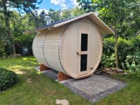 Fasssauna 60mm Wandstärke Saunafass Sauna Aussensauna Gartensauna Thüringen - Ziegelheim Vorschau