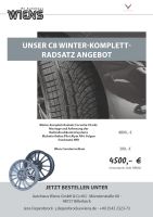 Corvette C8 Winter-Komplett-Radsatz *ANGEBOT* Nordrhein-Westfalen - Billerbeck Vorschau