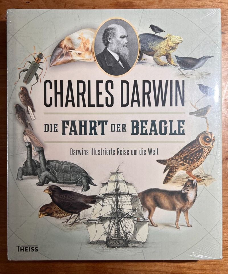 Fahrt der Beagle Darwins illustrierte Reise - Charles Darwin OVP in Aschaffenburg