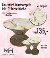 NEU Couchtisch Set Marmor Optik Beistelltische Tische Wohnzimmer Dortmund - Dorstfeld Vorschau