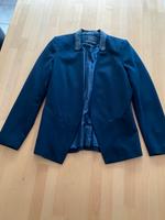 Schicker blauer Blaser Only 38 mit Lederimitat Kragen Köln - Porz Vorschau
