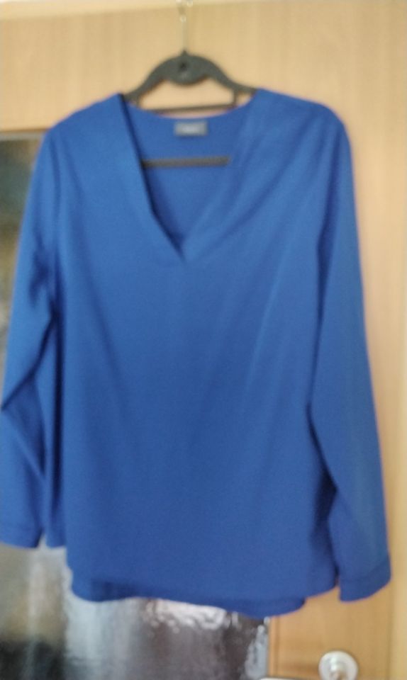 Bluse royal blau, Gr.44, C& A, Neu in Peine