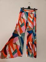 Neu Luukse Palazzo Hose bunt rot grün Rayon weites Bein highwaist Nordrhein-Westfalen - Uedem Vorschau