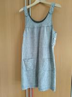Trägerkleid von Street One, Gr 38, oliv-weiß kariert, Top Zustand Schleswig-Holstein - Barsbüttel Vorschau