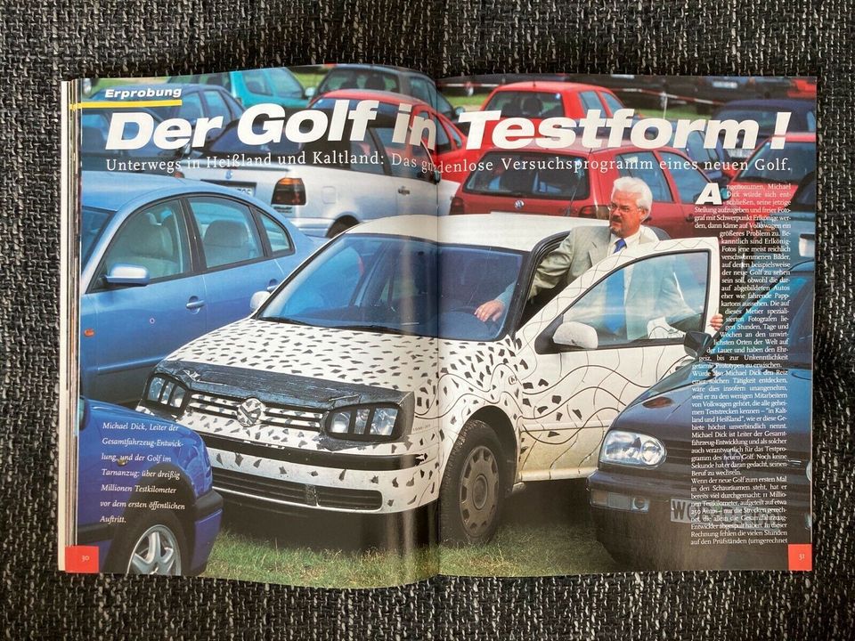 VW Volkswagen Magazin 1997 / Golf 4 Für Sammler in Wolfsburg