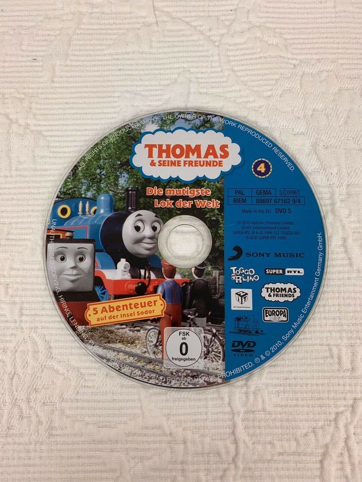 THOMAS & Seine Freunde • 5 DVDs • Willkommen auf der Insel Sodorf in Bochum