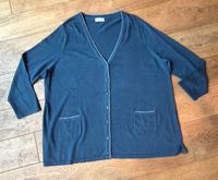Strickjacke Cardigan Petrol Grün m Silber ULLA POPKEN Gr 54 56 Baden-Württemberg - Waldkirch Vorschau