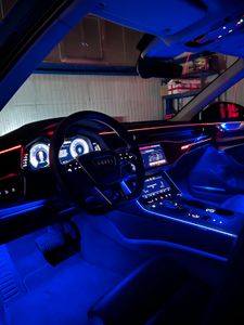 Ambientebeleuchtung Ambiente LED Auto Mercedes A Klasse w177 in  Schleswig-Holstein - Norderstedt, Auto-Reparaturen und Dienstleistungen