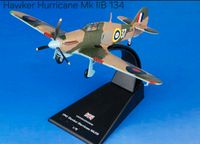 Modellflugzeug Hawker Hurricane Mk IIB 134 Amercom 1:72 Thüringen - Erfurt Vorschau