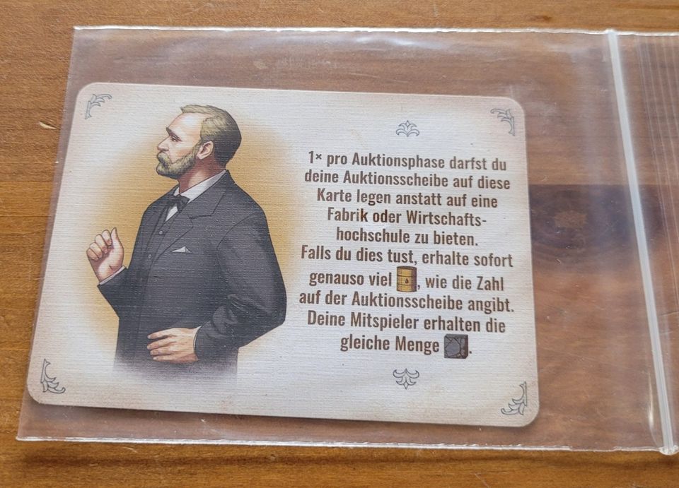 Furnace - Interbellum - Promokarte Alfred Nobel in Hude (Oldenburg)