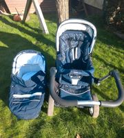 Kinderwagen Emmaljunga Nitro City Wanne und Buggy-Aufsatz Hessen - Hanau Vorschau