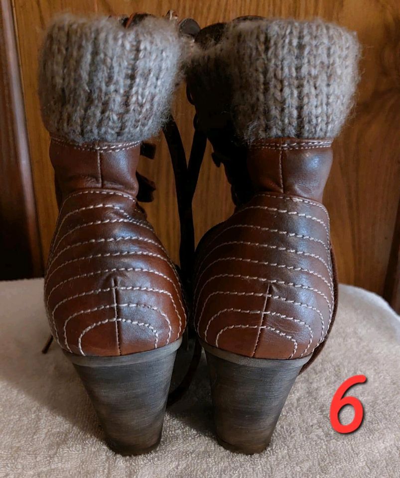 Stiefeletten Damen ✳️echt LEDER✳️ Schuhe/Stiefel in Würselen