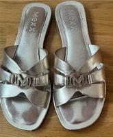Mexx Pantolette flach, Gold Gr. 39 Baden-Württemberg - Erdmannhausen Vorschau