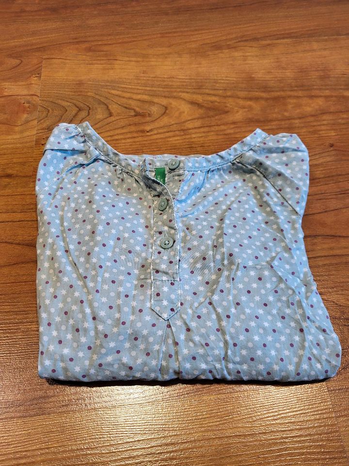 Benetton Bluse langarm Mädchen Gr. 116 in Rosengarten