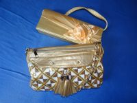 Handtaschen /Clutch gelb-gold, DekoRose o. Pailletten, Porto 4.- Bayern - Hammelburg Vorschau