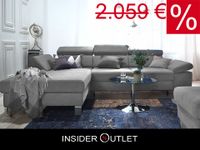 Ecksofa 291x210 cm Schlaffunktion Bettkasten Anthrazit Grau Locar Köln - Ehrenfeld Vorschau