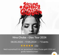 Nina Chuba Tickets Frankfurt 10.05.2024 Rheinland-Pfalz - Landau in der Pfalz Vorschau