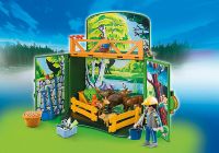 Playmobil 6158 - Wildtierfütterung fast komplett als Reise-box Nordrhein-Westfalen - Freudenberg Vorschau