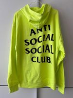 Anti Social Social Club Mind Games Hoodie Hood Neon gelb Grün L Baden-Württemberg - Mannheim Vorschau