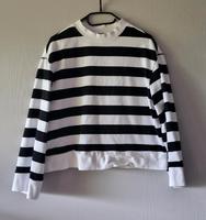 Pullover C&A schwarz/weiß gestreift Größe M Thüringen - Tambach-Dietharz Vorschau