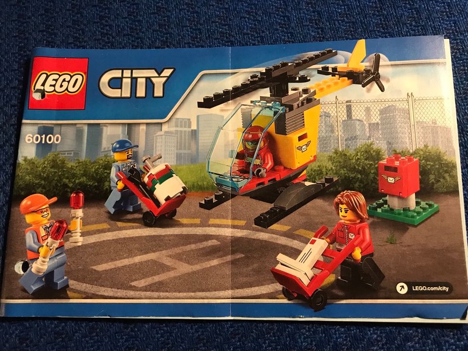 LEGO City 60100 Starter-Set Hubschrauber Post in Hamburg