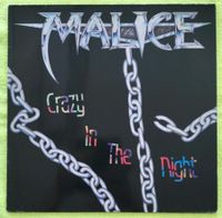 MALICE - Crazy in the Night Vinyl Heavy Metal Schallplatte Niedersachsen - Bad Harzburg Vorschau