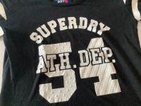 T-Shirt Superdry - EU 36/ S - schwarz Print weiß Bayern - Peiting Vorschau