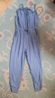 H&M Jumpsuit aus Stoff in Jeansoptik Gr. 140 Rheinland-Pfalz - Trier Vorschau