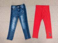 Neue Leggins und selten getragene Jeans - gr 110 - Hose Nordrhein-Westfalen - Herford Vorschau