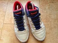 sportliche Damensneaker von HUMMEL, Gr.39 in Weiß/blau/rot Brandenburg - Hohen Neuendorf Vorschau