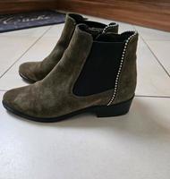 KANNA Chelsea Boots Gr. 37 khaki oliv grün Wildleder neuw Bayern - Wackersdorf Vorschau