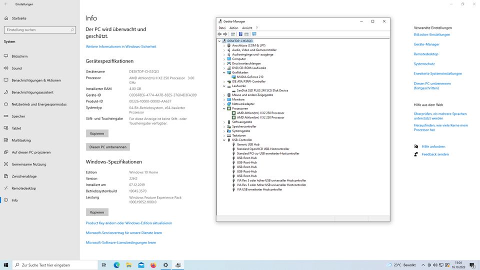Günstige gebrauchte PC's mit SSD und Windows 10 in Saarbrücken
